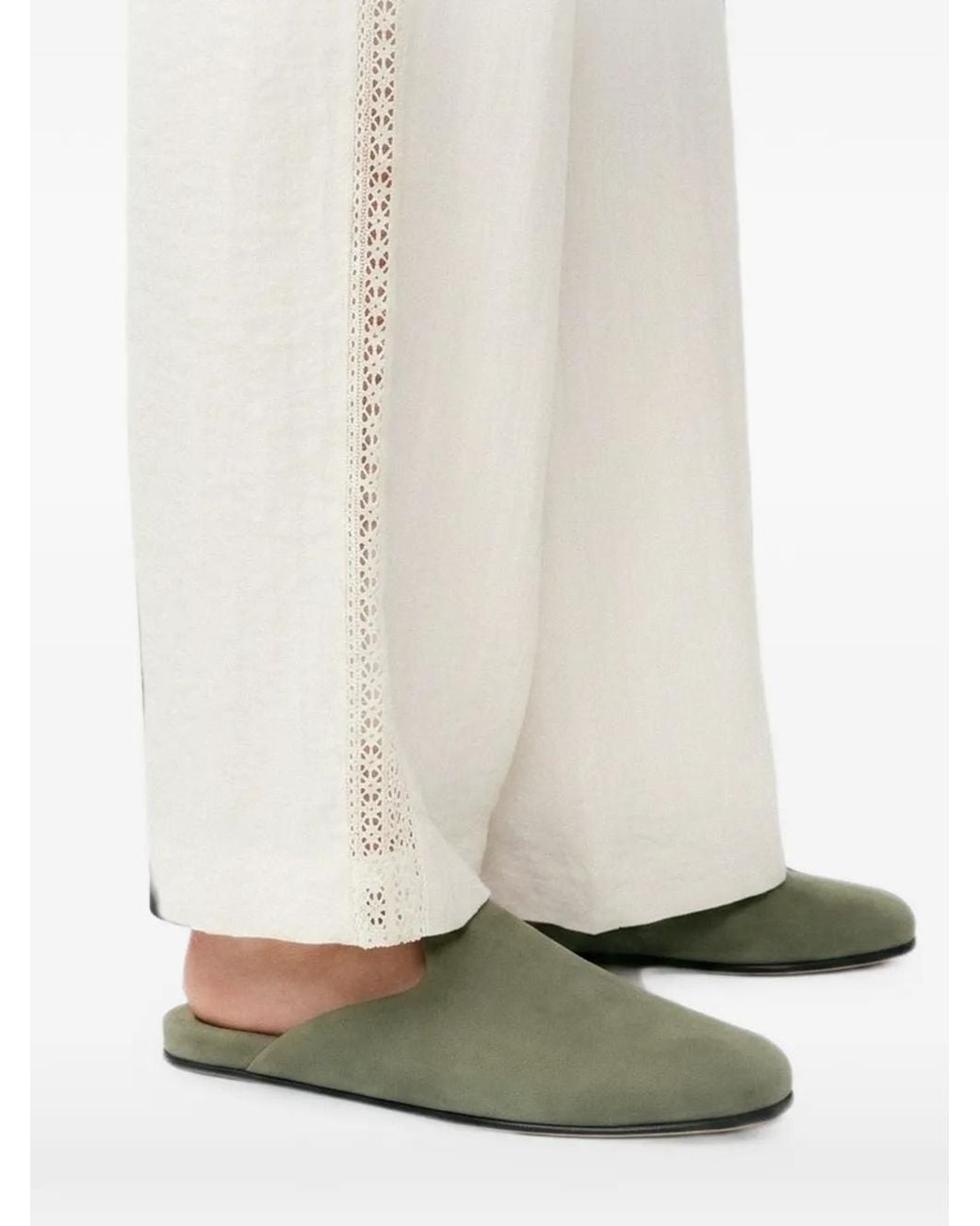Scarosso Green Atlas Travel Slippers