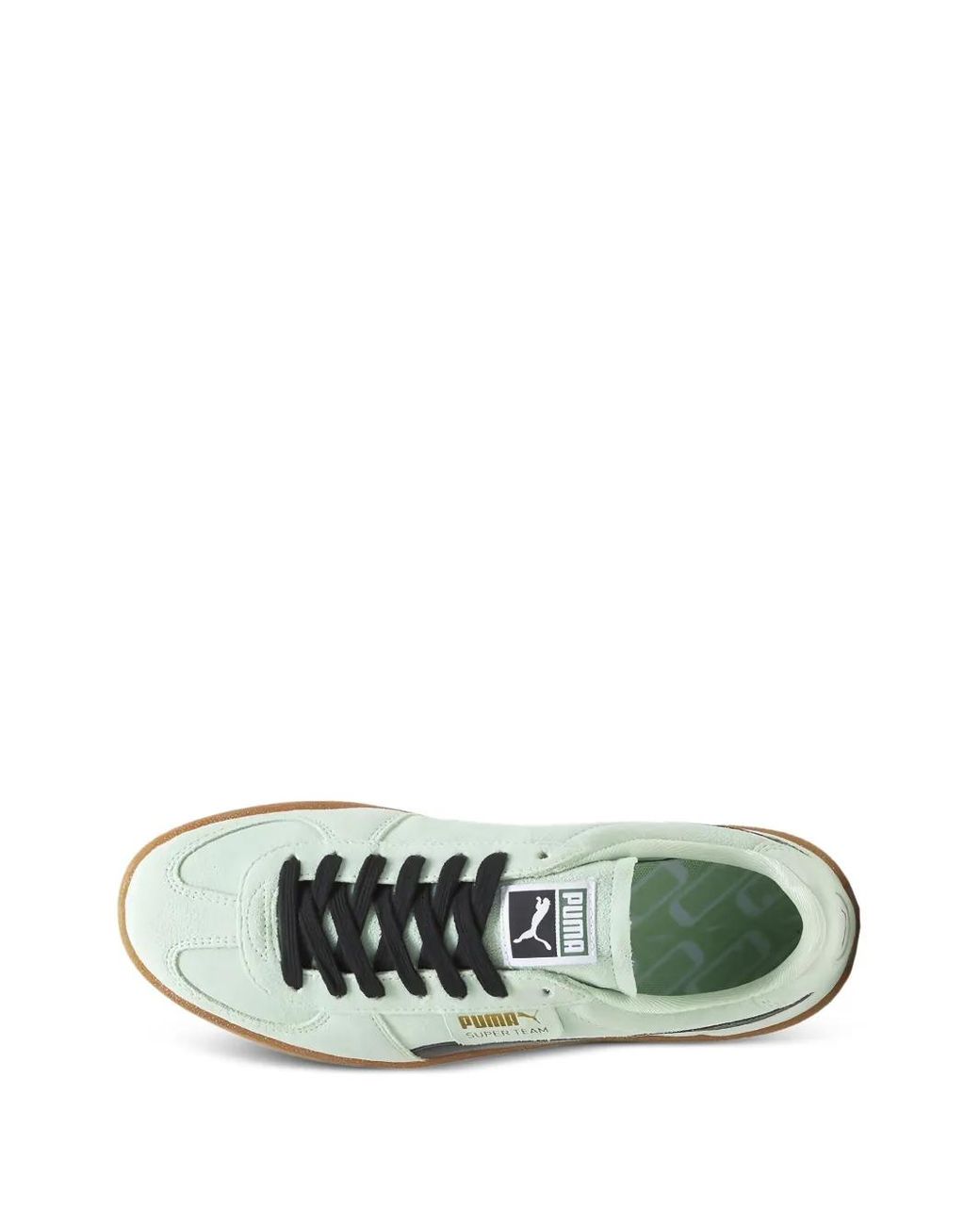 PUMA Green Super Team Sneakers for men