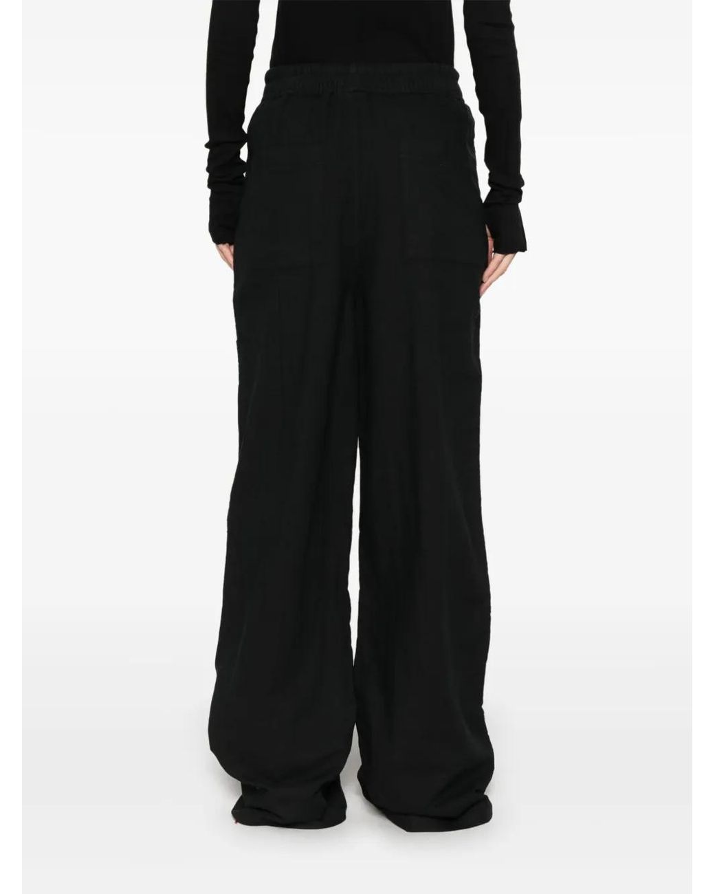 Thom Krom Straight Broek in het Black
