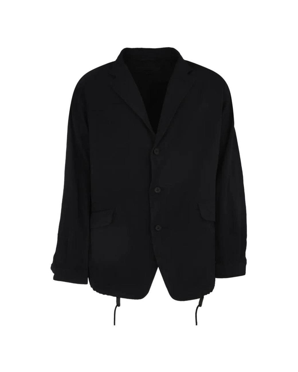 Comme des Garçons Black Button Jacket for men