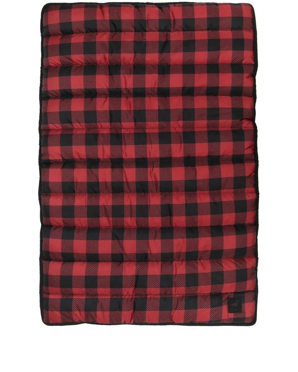 DSquared² Red Logo-Print Quilted Yoga Hat