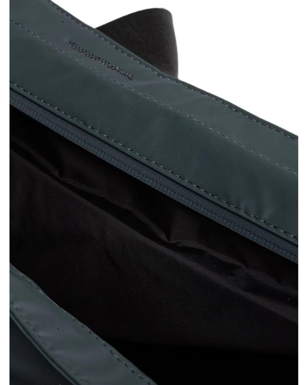 Rains Black Sac Porté Épaule À Patch Logo