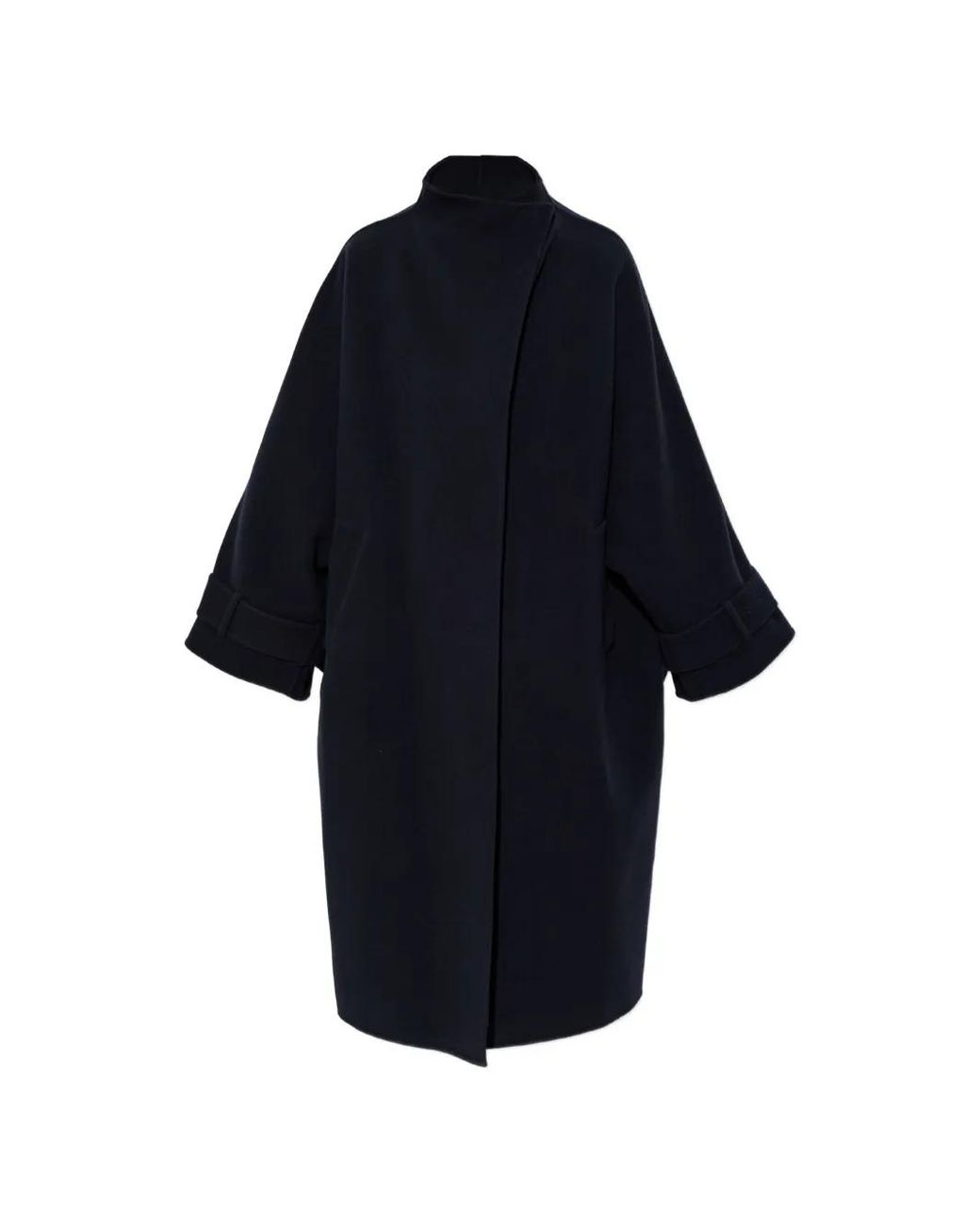DARKPARK Blue Alba Buckled-Cuff Coat