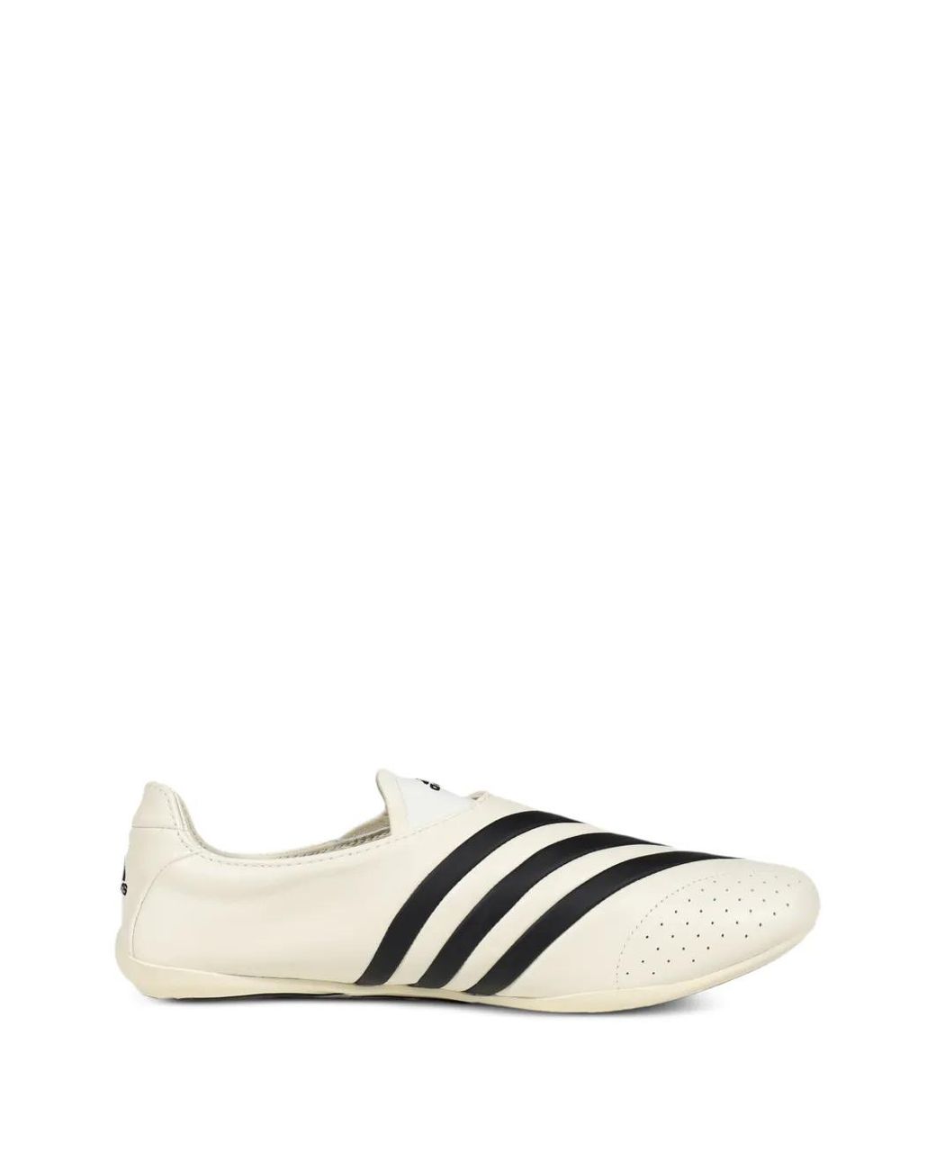 Adidas Originals White Yoga Vario Slip-On Sneakers for men