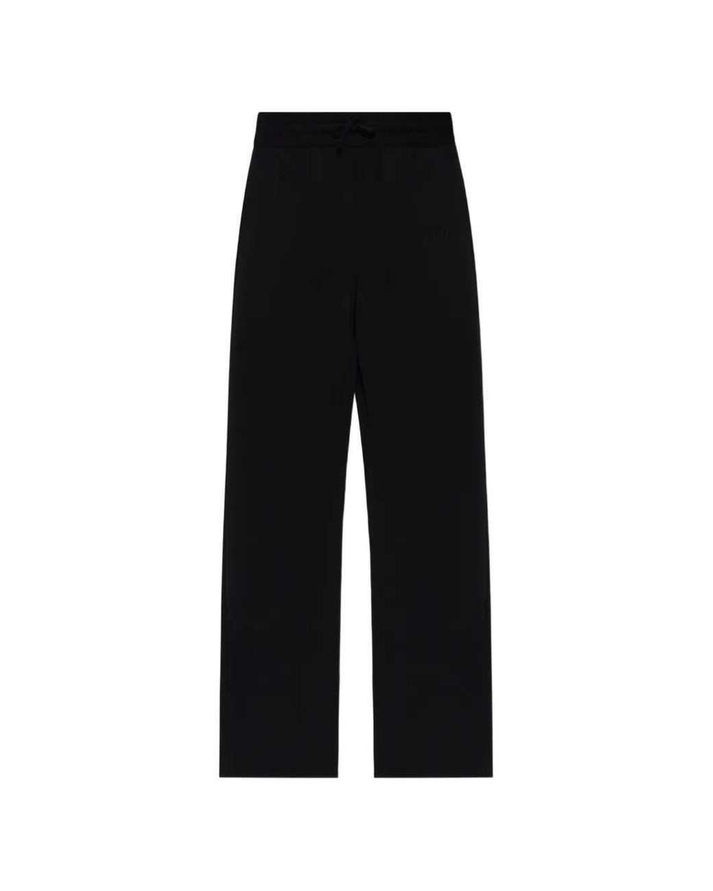 Balmain Black Logo-Embroidered Drawstring Trousers for men