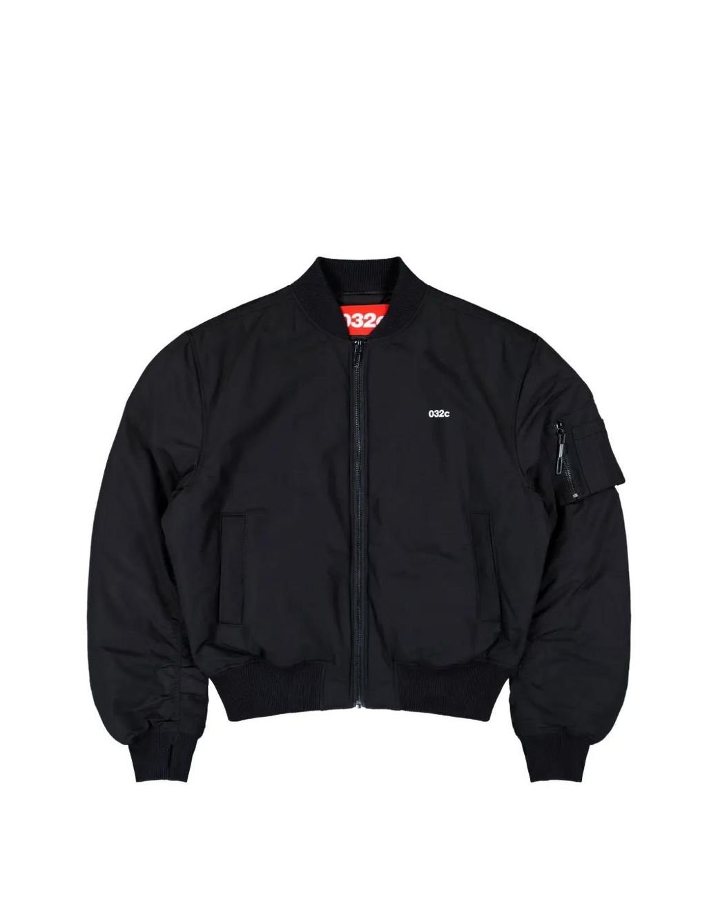 032c Zip-Up Bomber Jacket in Black for Men | Lyst UK