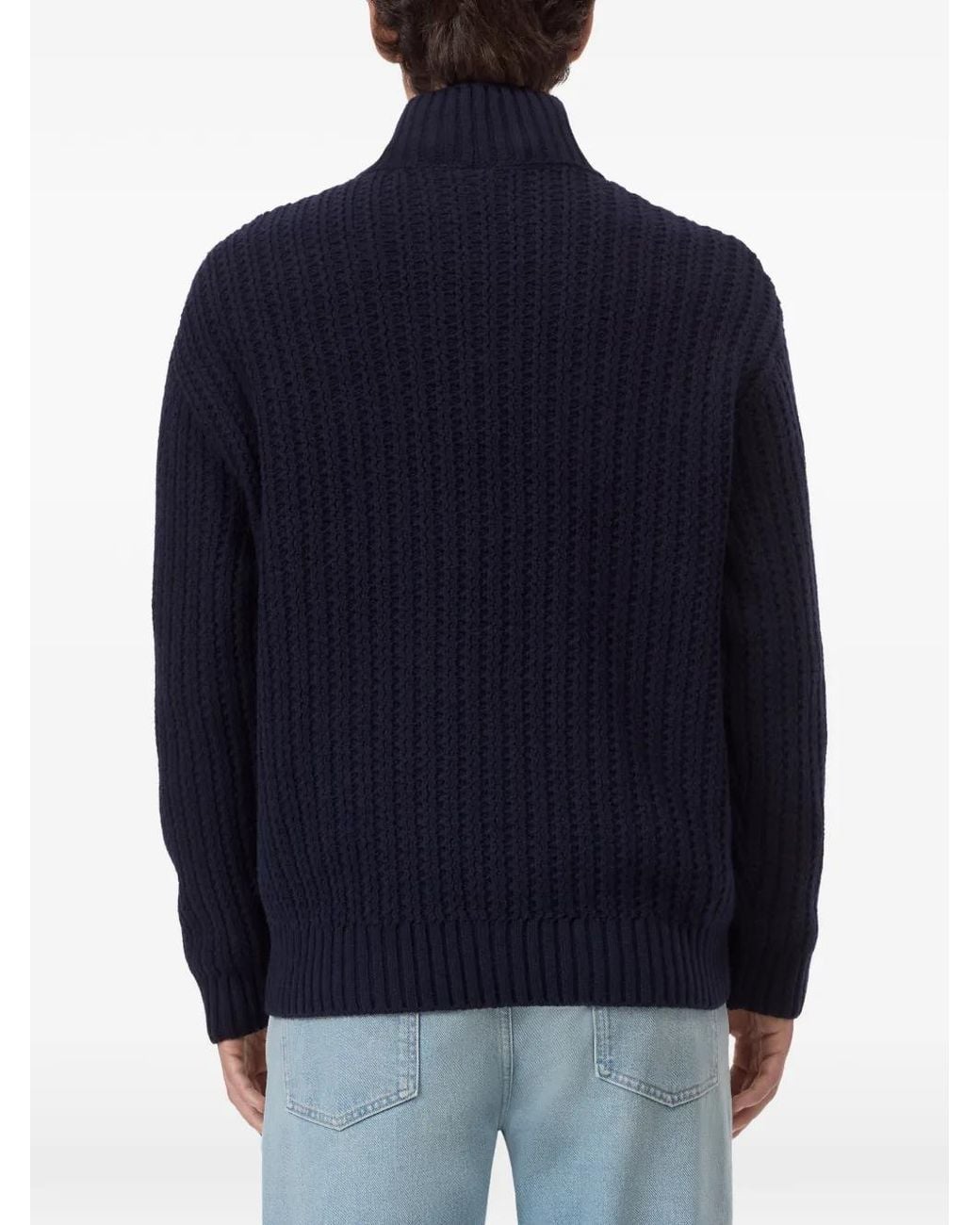 Closed Klassischer Rollkragenpullover in Blue für Herren