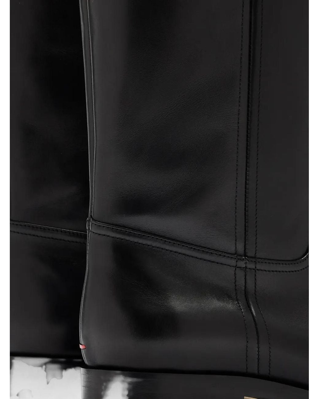 Aeyde Black Theo Calf Leather