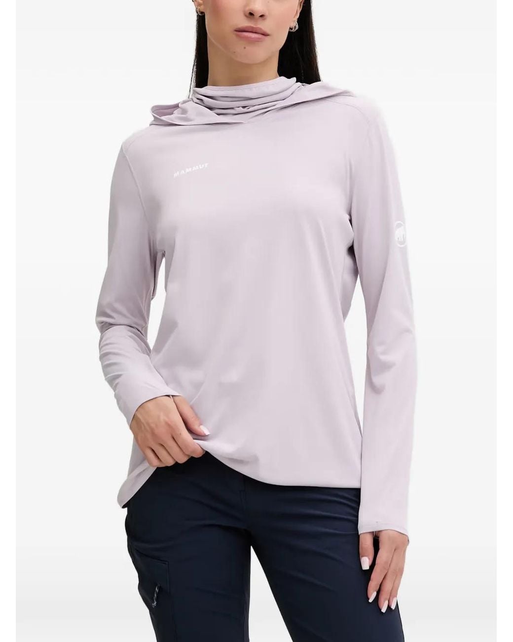 Mammut Purple Selun Fl Sun Performance Hoodie