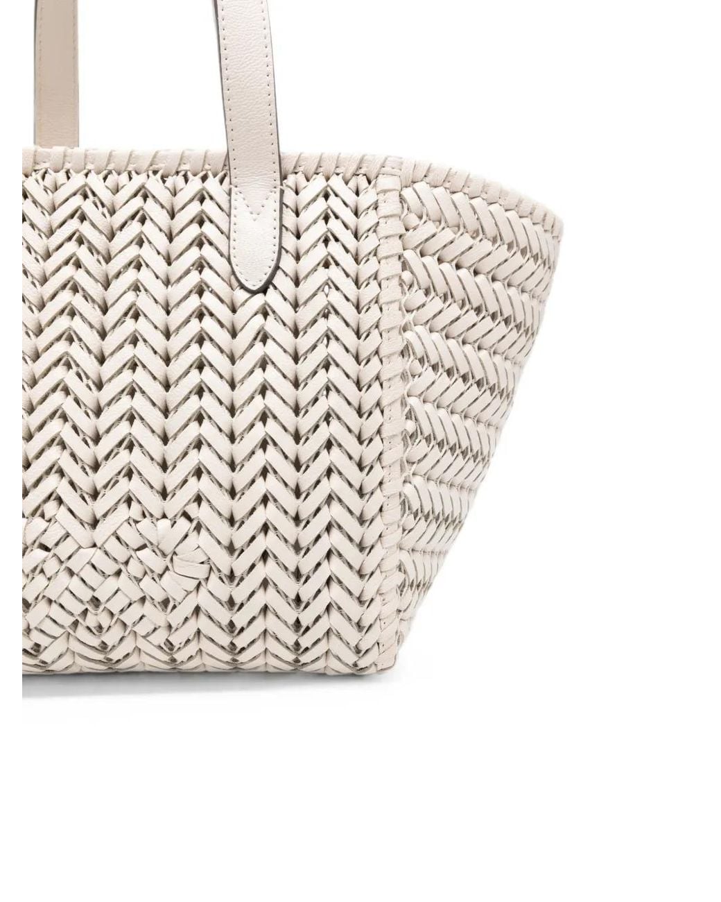 Anya Hindmarch White Small Neeson Tote Bag