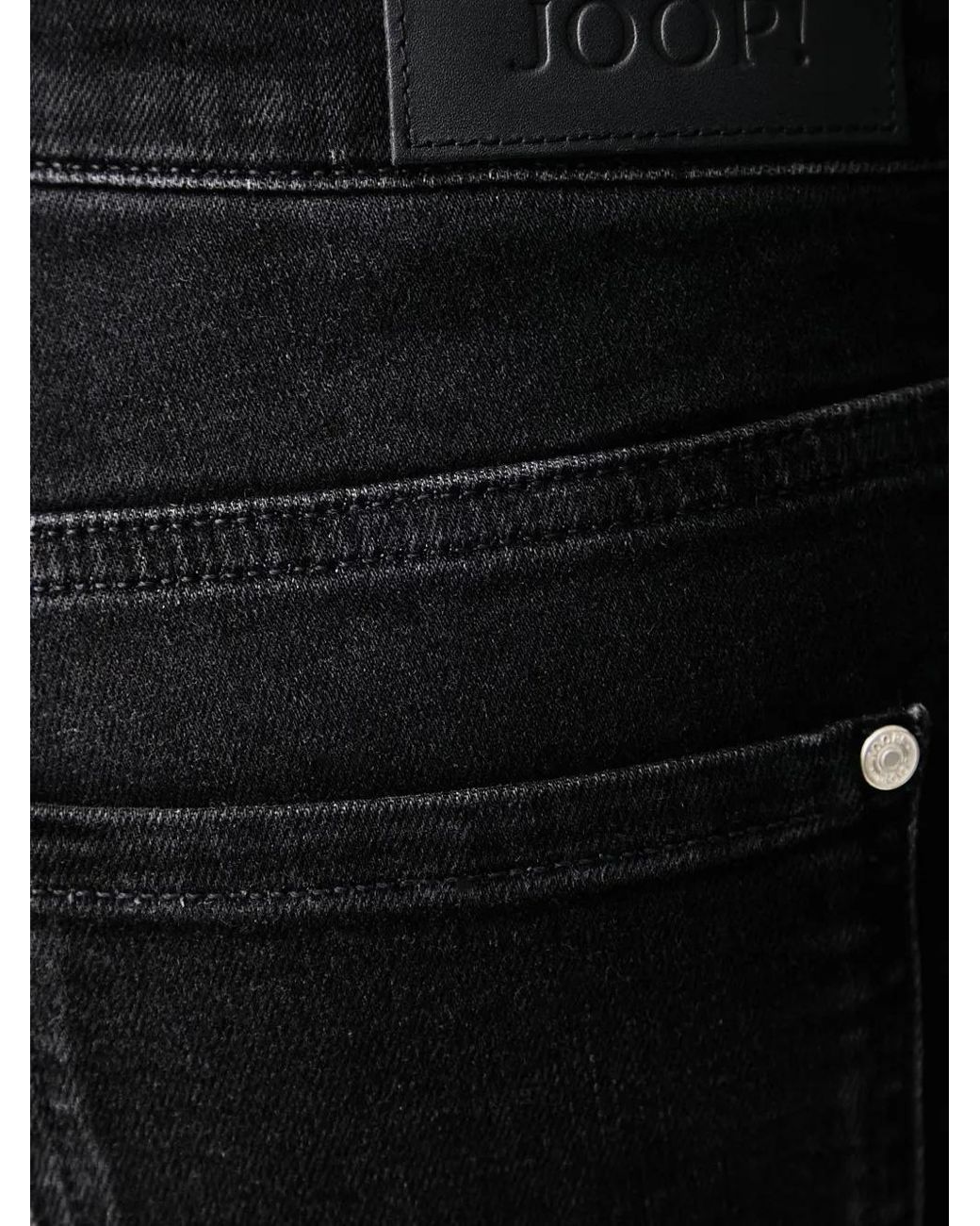 Vaqueros Bootcut Con Parche De Logo Joop! de color Black