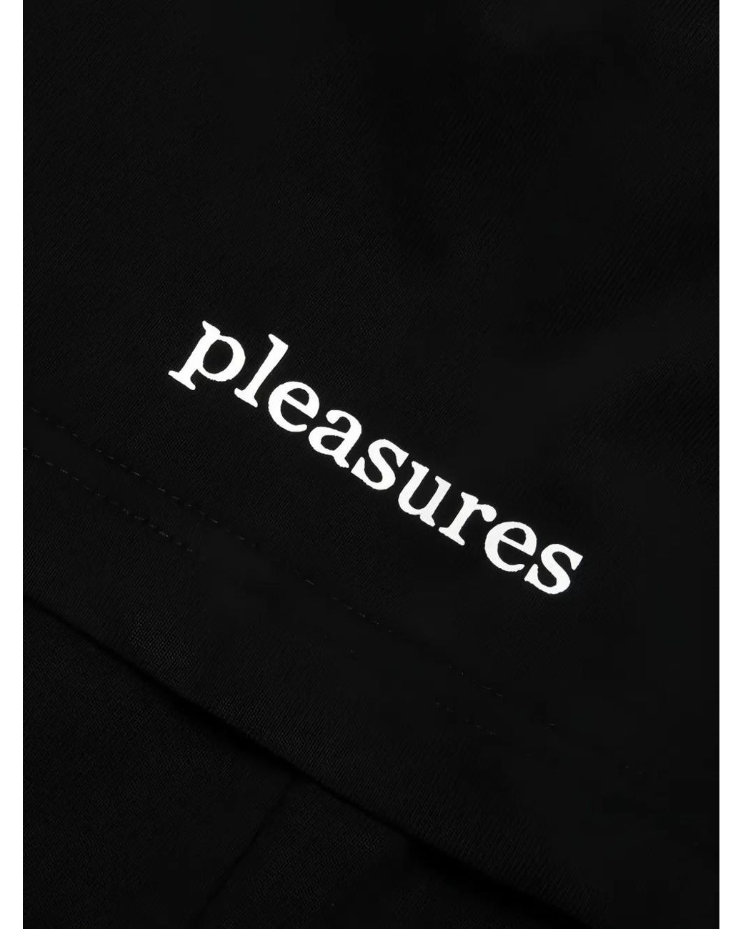 Pleasures Black Navigate T-Shirt for men