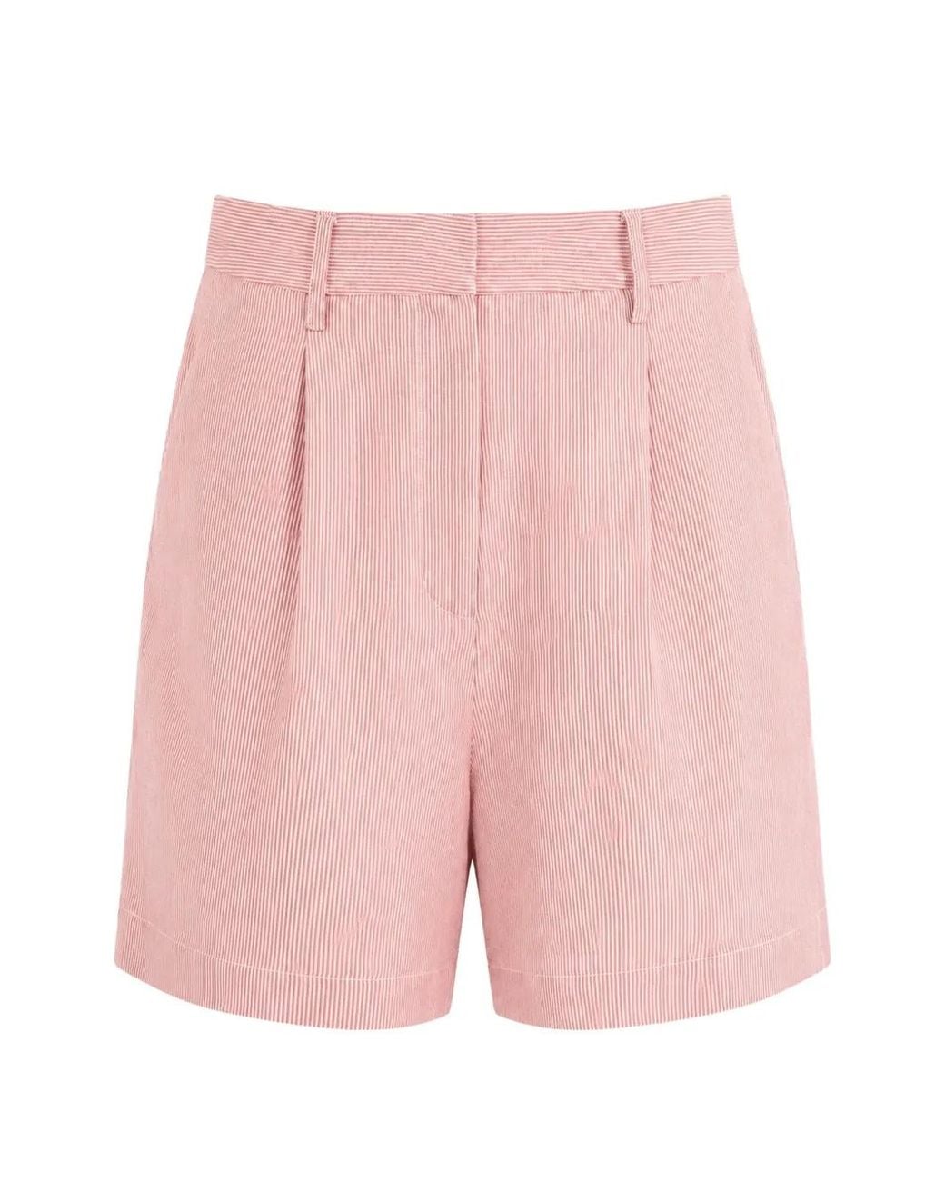 Twp Pink Henry St Pinstripe Shorts