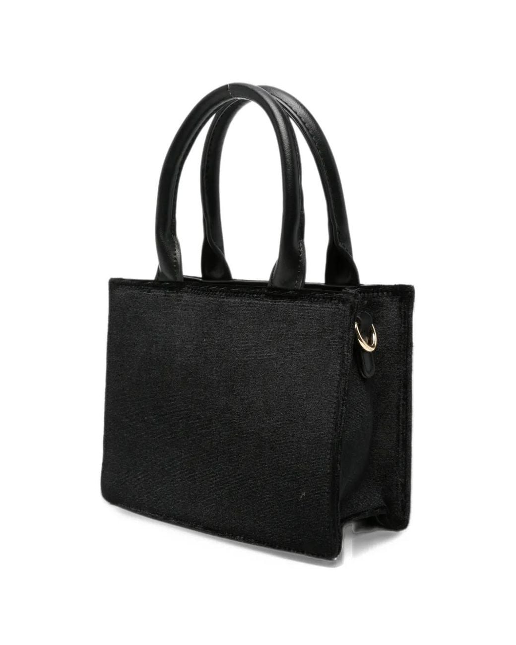 Marc Ellis Black Small Sophy Logo-Embroidered Tote Bag
