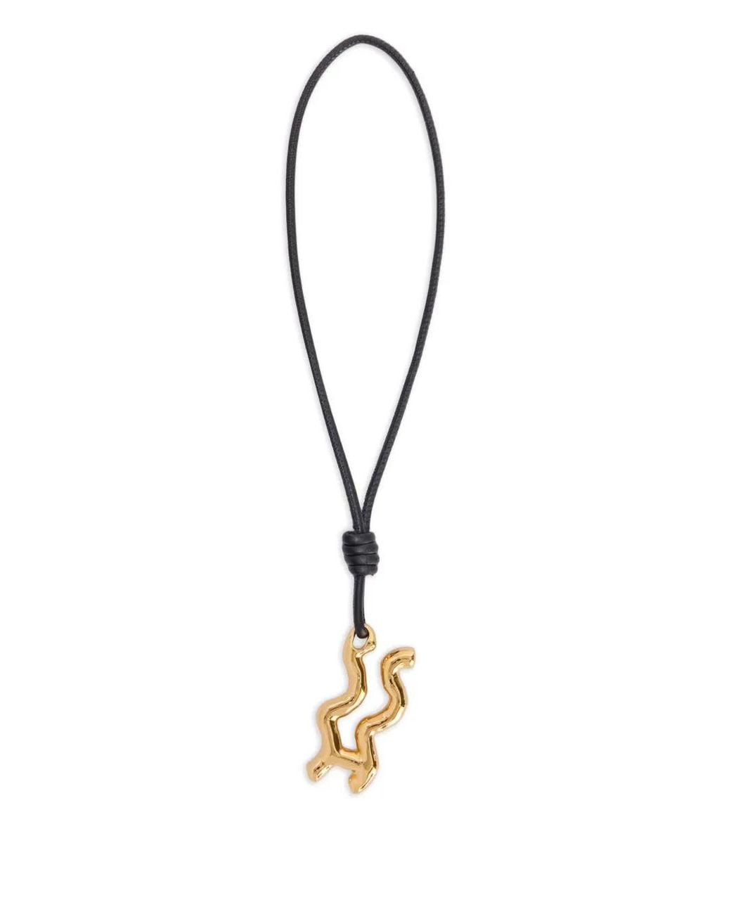 Jil Sander Metallic Zodiac Charm