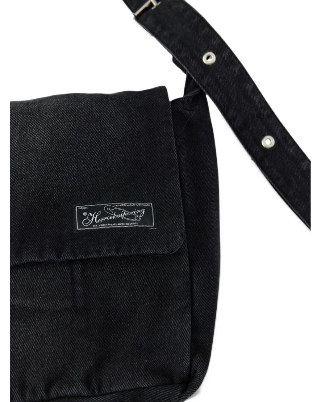 mfpen Black Postman Shoulder Bag