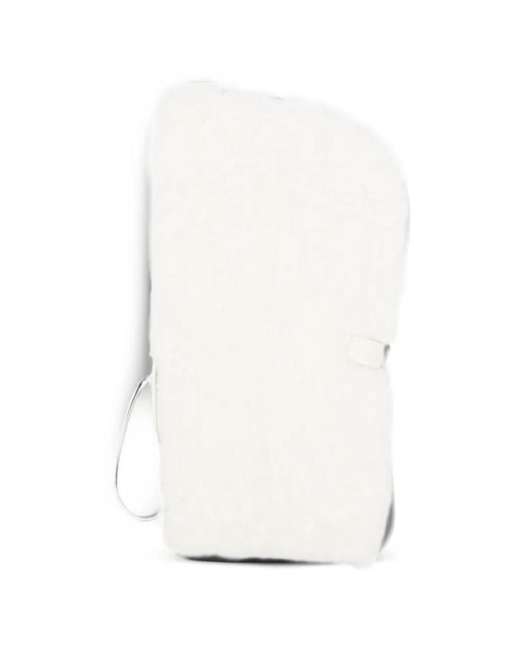 Rudsak White Drawstring Balaclava Hat