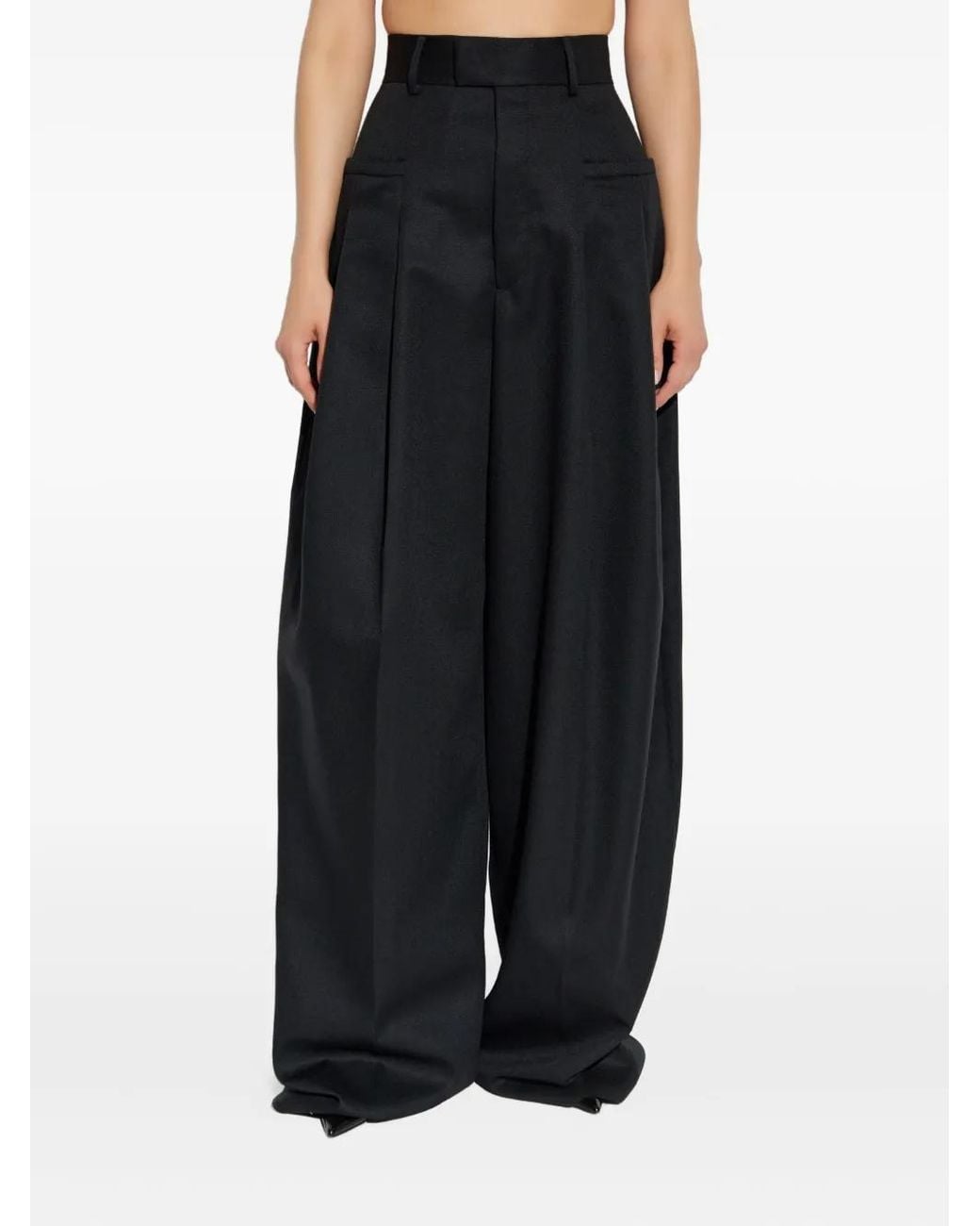 DSquared² Blue Logo-Plaque Trousers
