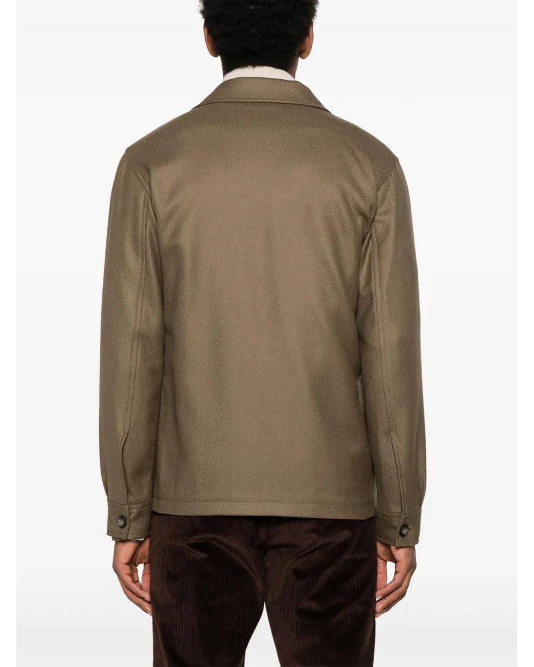 Tagliatore Green Single-Breasted Blazer for men