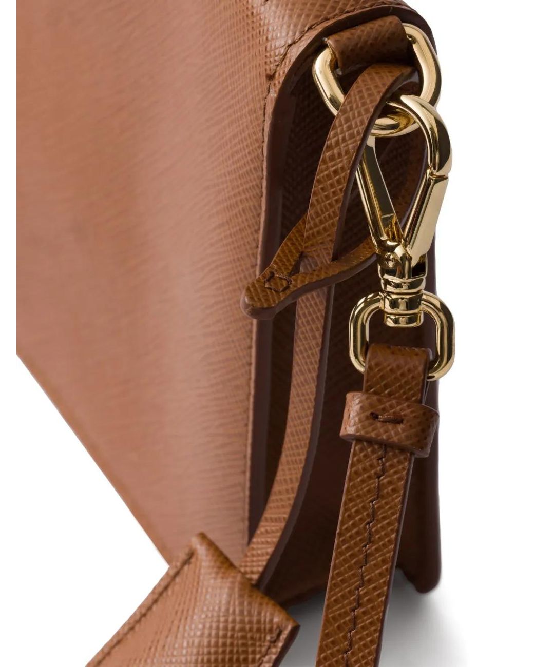 Pouch Per Smartphone di Prada in Brown