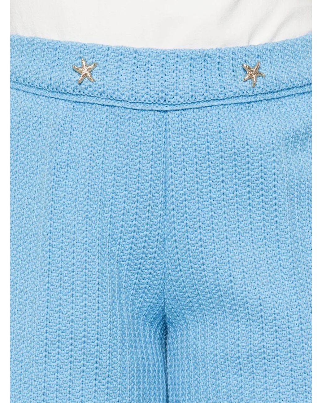 Neera Blue Short À Motif D'Étoiles