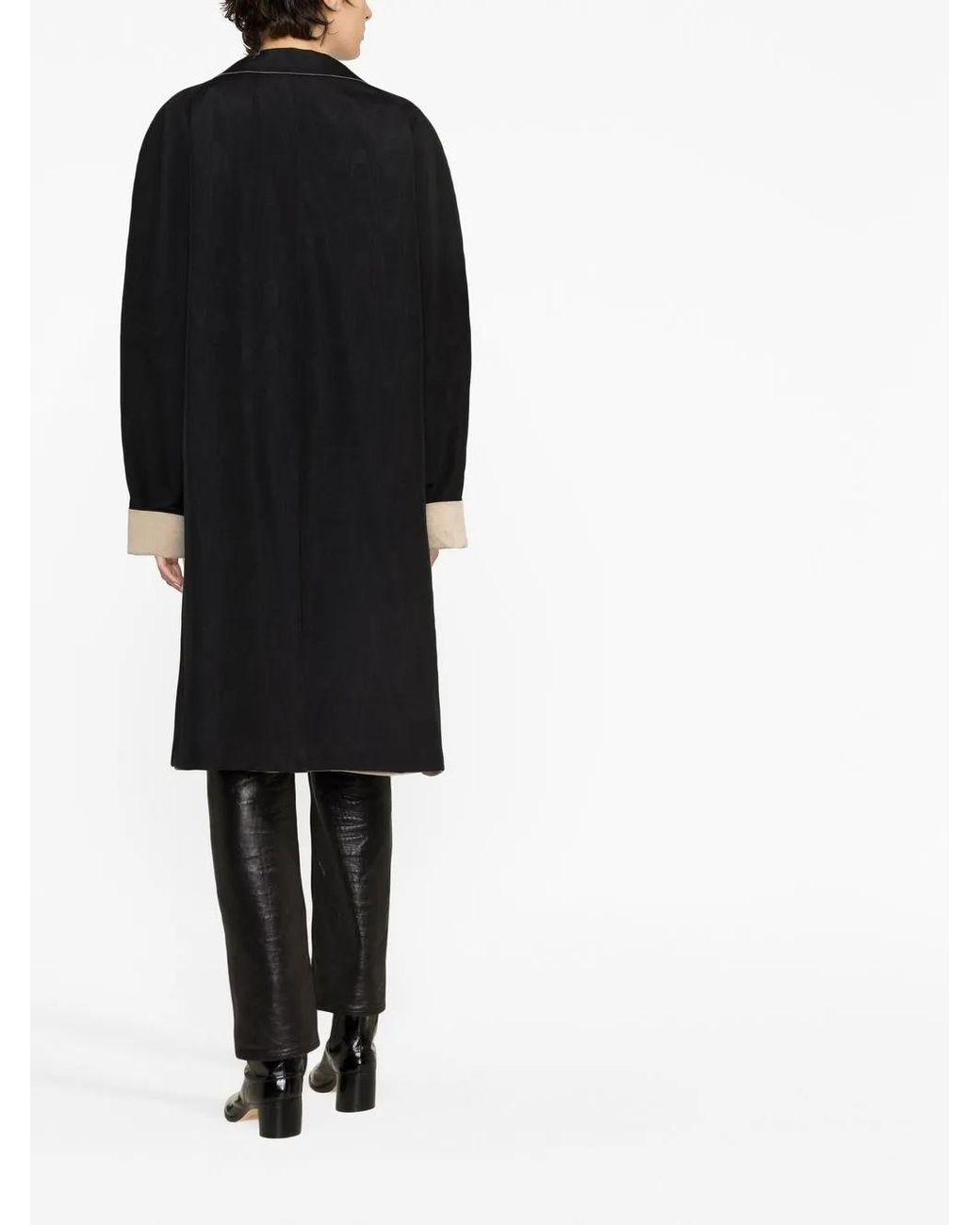 Maison Margiela Natural Reversible Linen Coat