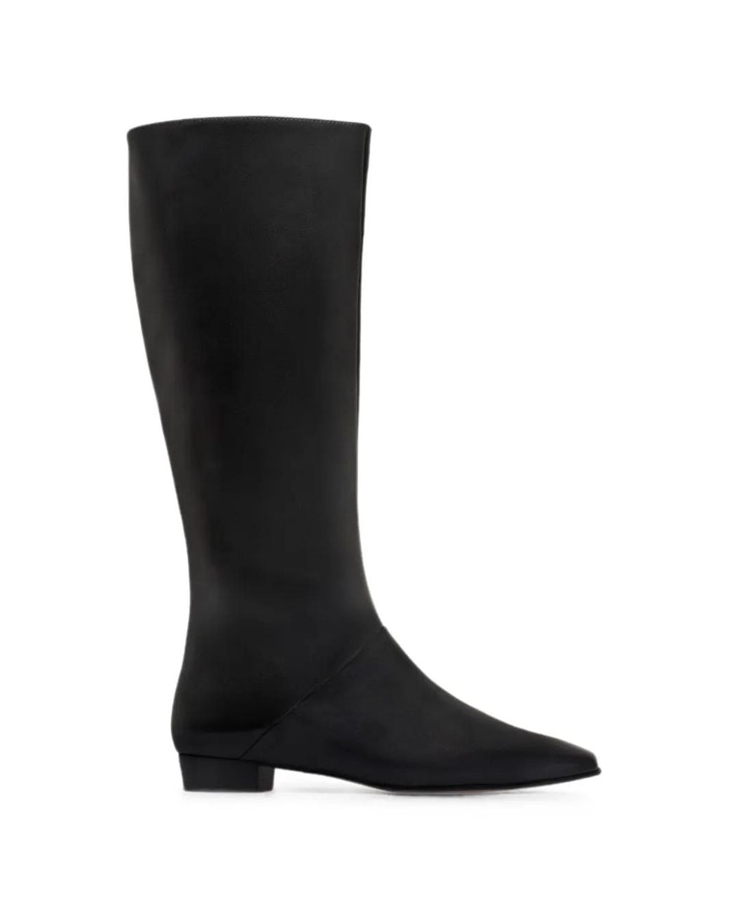 Bernardo Black Ramona Square-Toe Boots