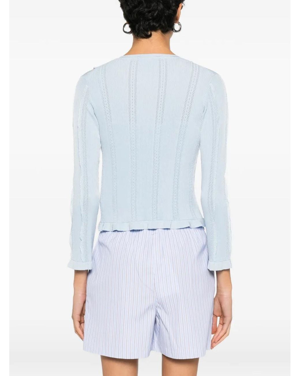Maje Blue 2-In-1 Cardigan
