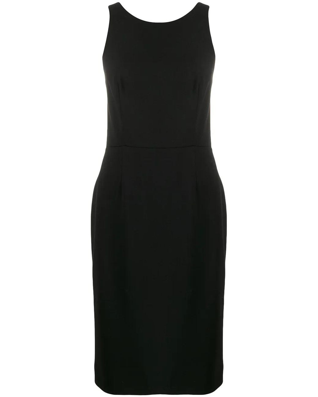 Givenchy Jurk Met Bewerkte Hals in het Black