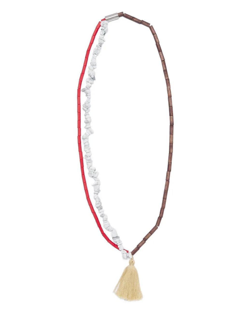 Collar Summer Lovers DSquared² de hombre de color White