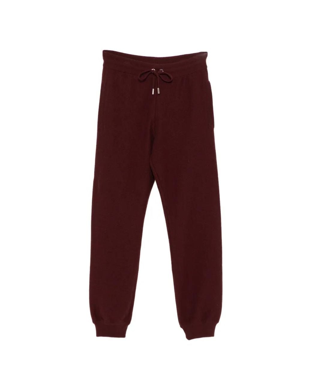Versace Red Drawstring Trousers