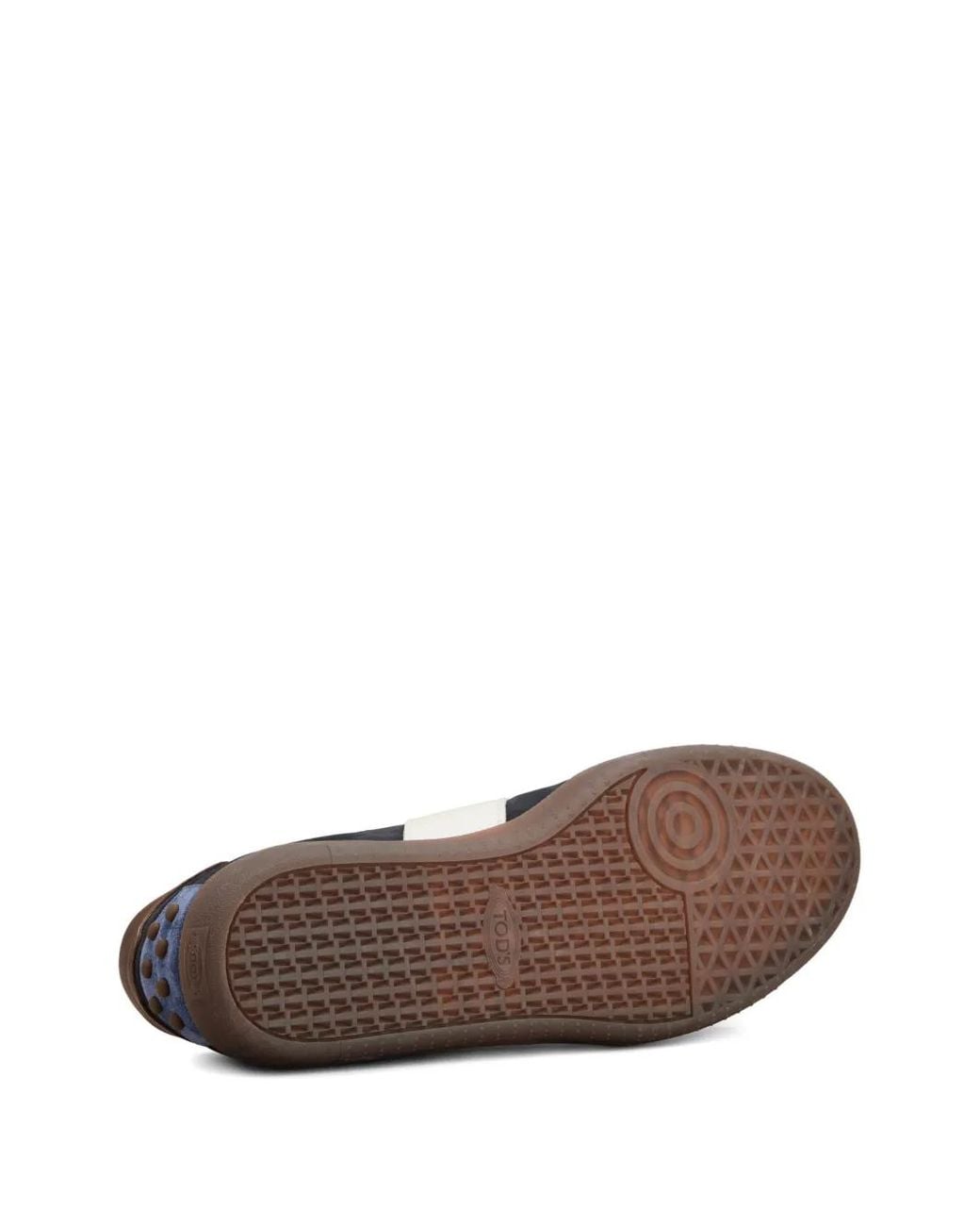 Tod's Blue Suede And Nubuck Leather Sneakers for men