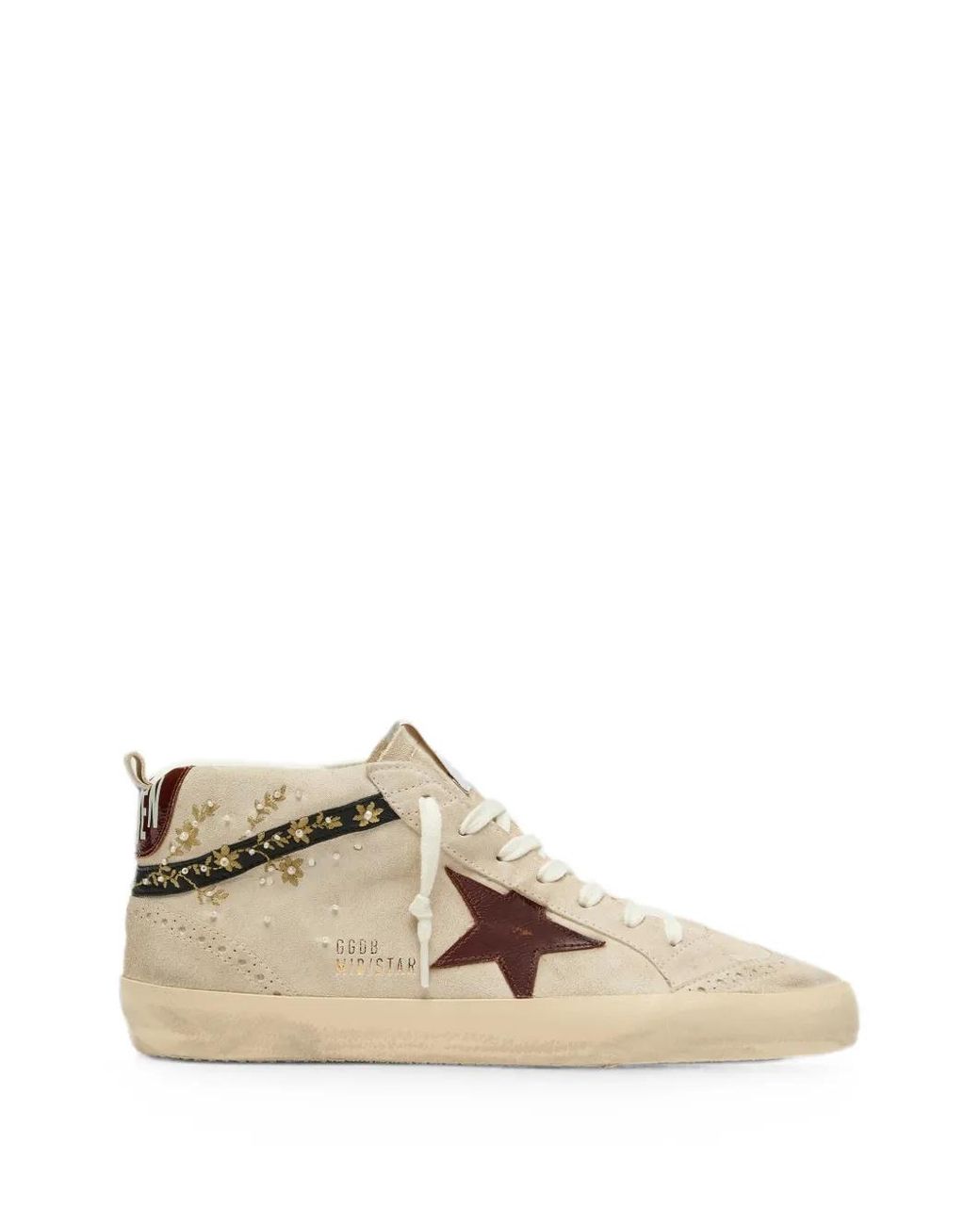 Golden Goose Deluxe Brand Natural Mid Star