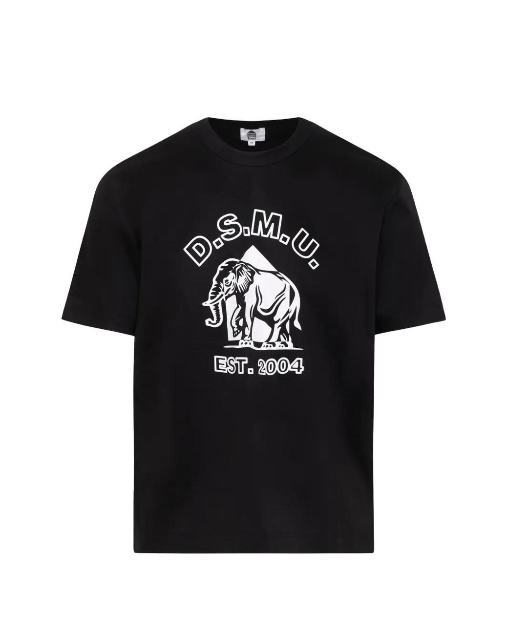 Dover Street Market Black D.S.M.U Graphic-Print T-Shirt for men