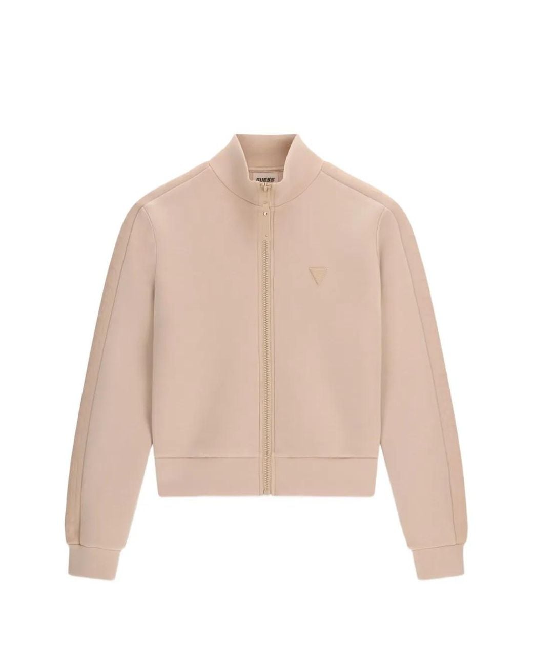 Guess Natural Side-Logo-Tape Sweatshirt