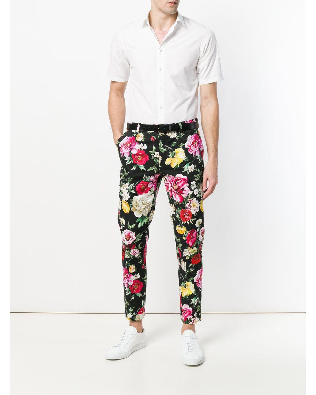 Cindysus Mens Leisure Baggy Loungewear Men Ethnic Palazzo Pant Floral Print  Summer Vintage Loose Pants - Walmart.com