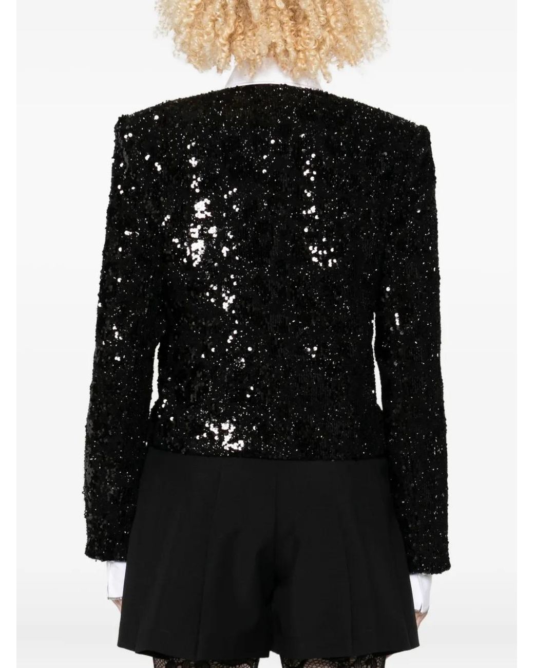 IRO Black Sequin Jacket