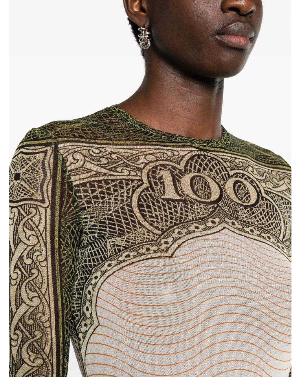 Jean Paul Gaultier Natural Cathouche Dress