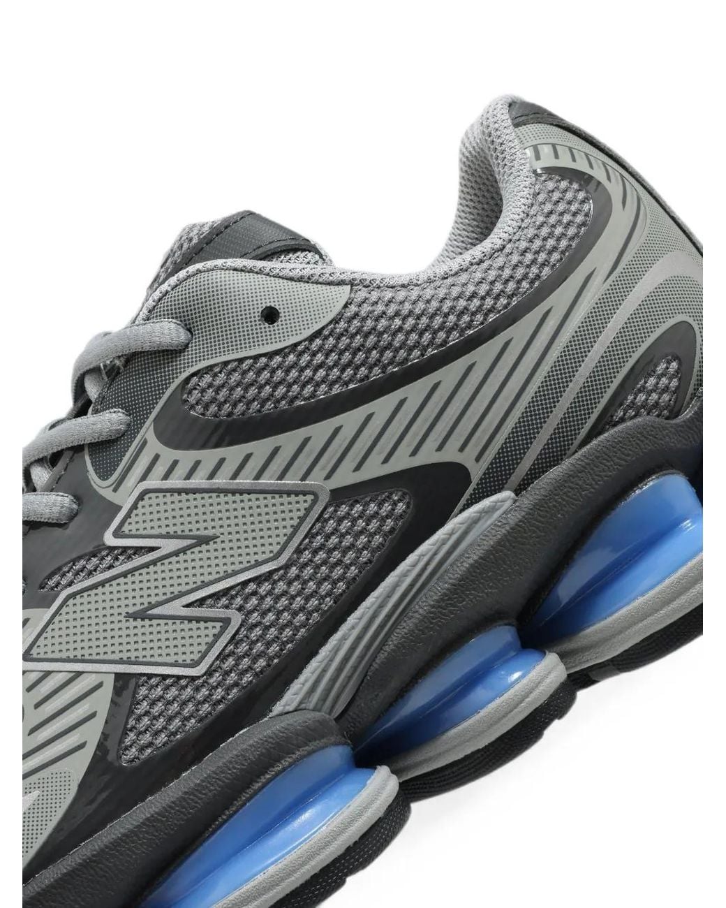 New Balance Gray Abzorb 2000 Mesh-Panels Sneakers for men