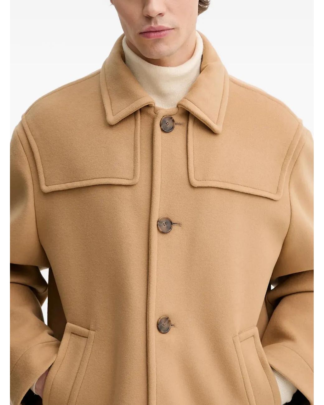 Filippa K Natural Buttoned Jacket for men