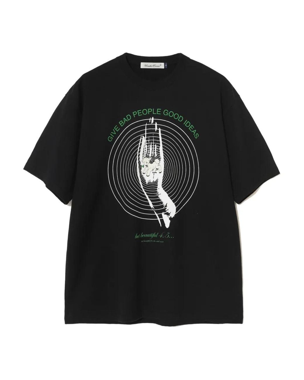 Undercover Black Printed T-Shirt for men