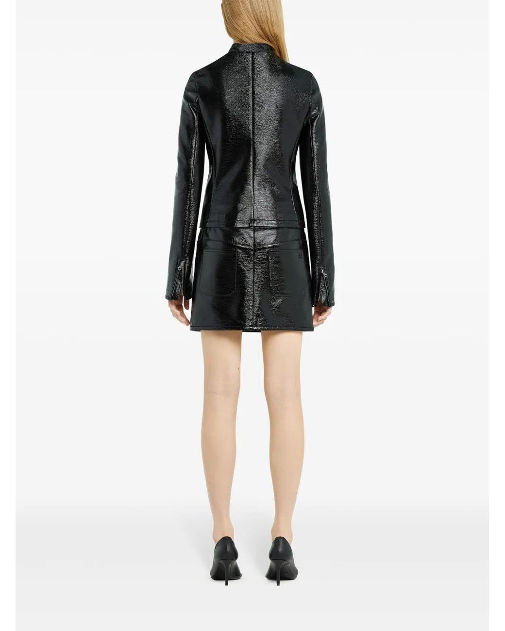 Courreges Vinyl City Jack in het Black