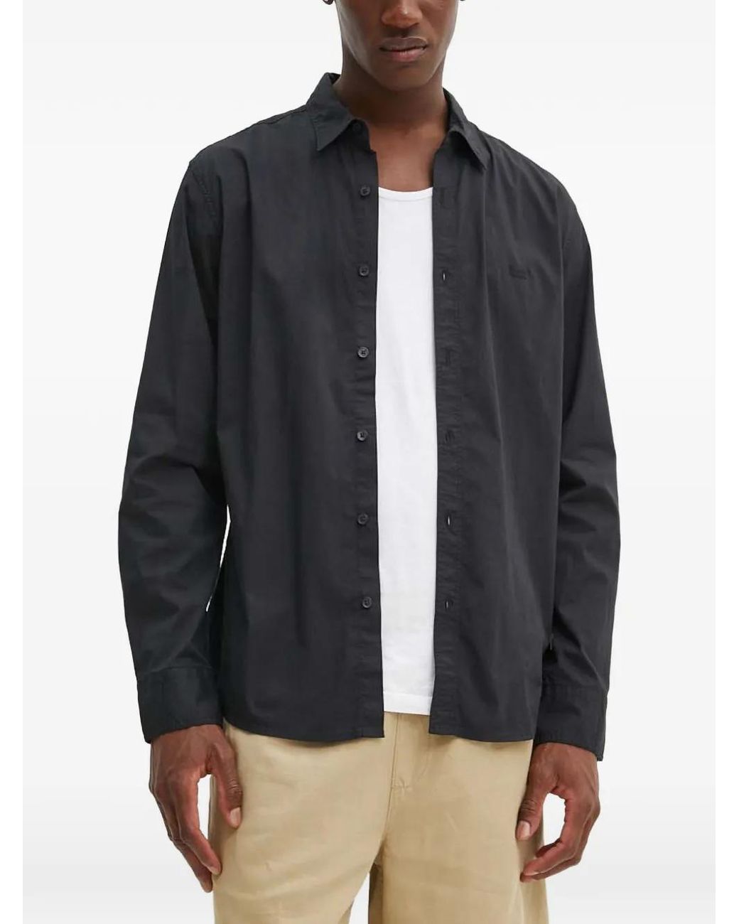 Levi's Black Long-Sleeve Shirt for men