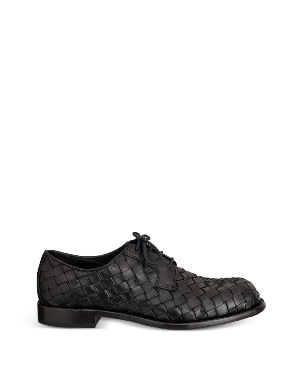 Officine Creative Black Rugged 007 Leather Derby Shoes for men