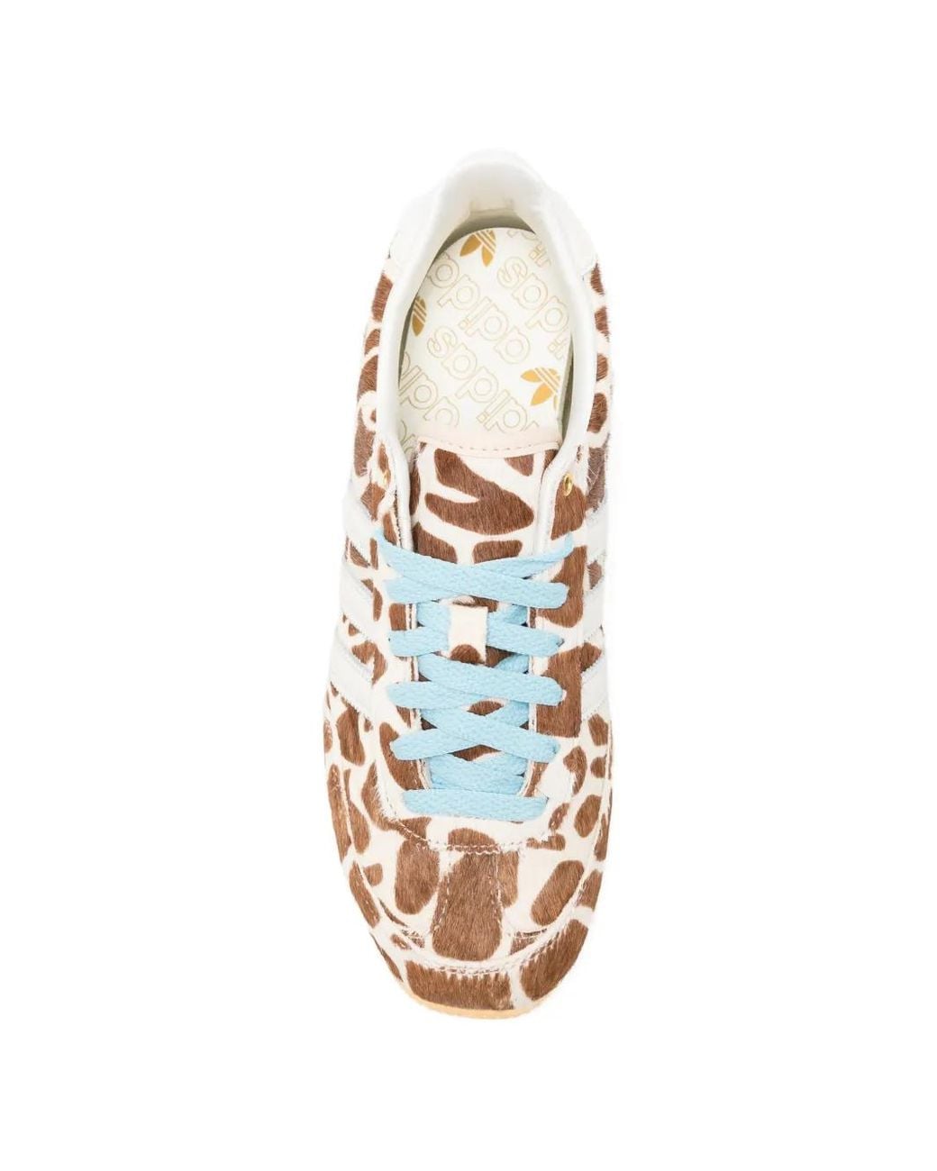 Adidas White Japan Animal-Print Sneakers