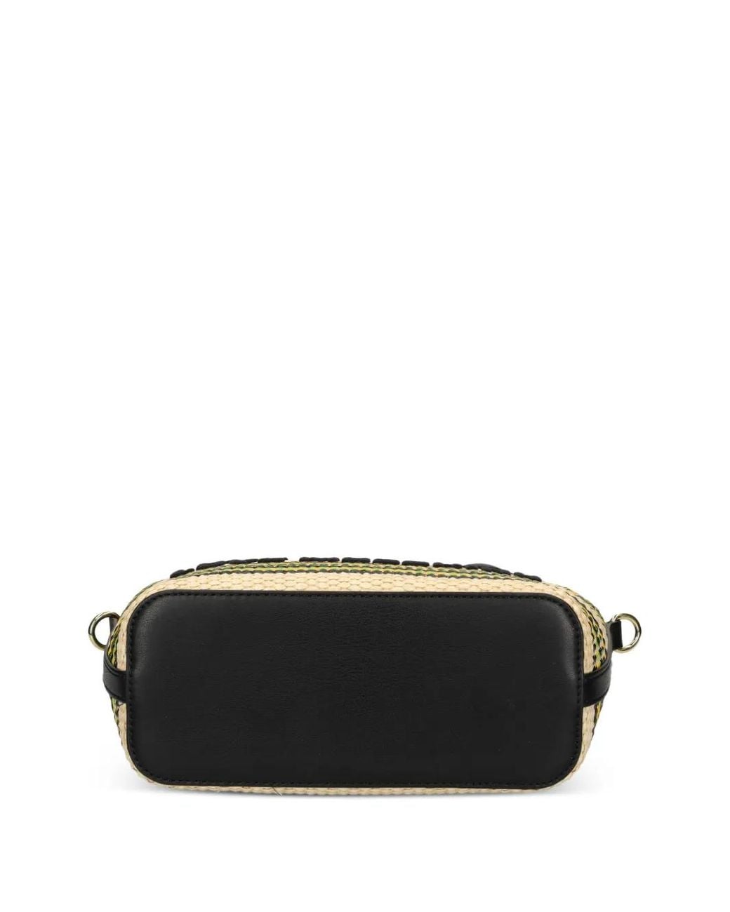Love Moschino Metallic Striped Tote Bag