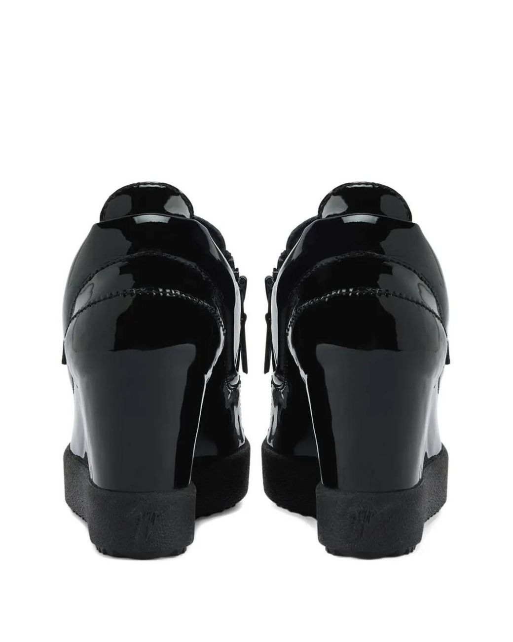 Giuseppe Zanotti Black Addy Wedge