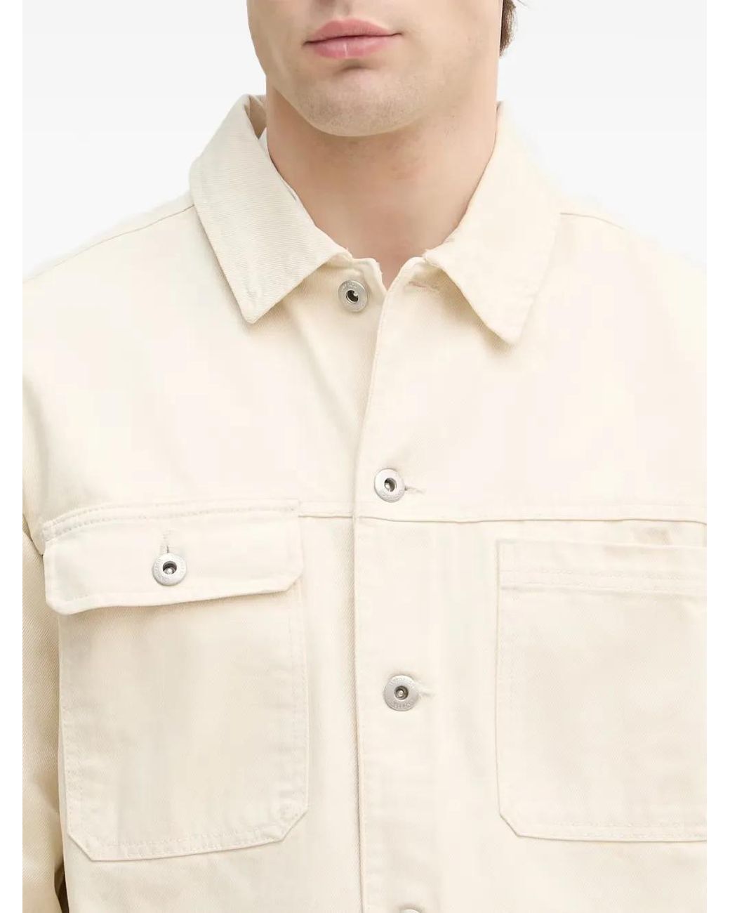 Lindbergh Denim Jack in het Natural voor heren