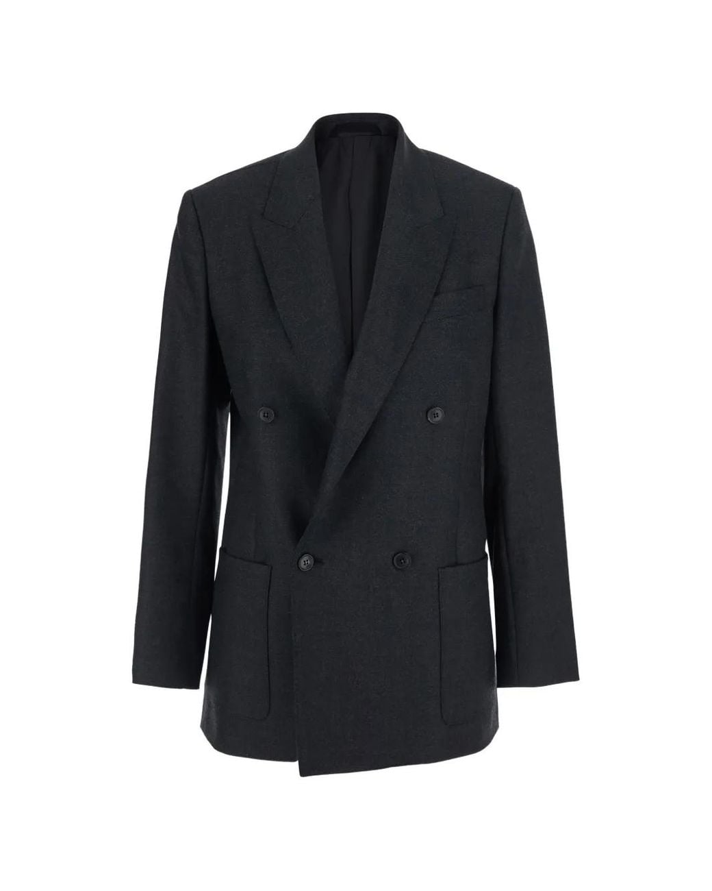 Grifoni Blue Double-Breasted Blazer