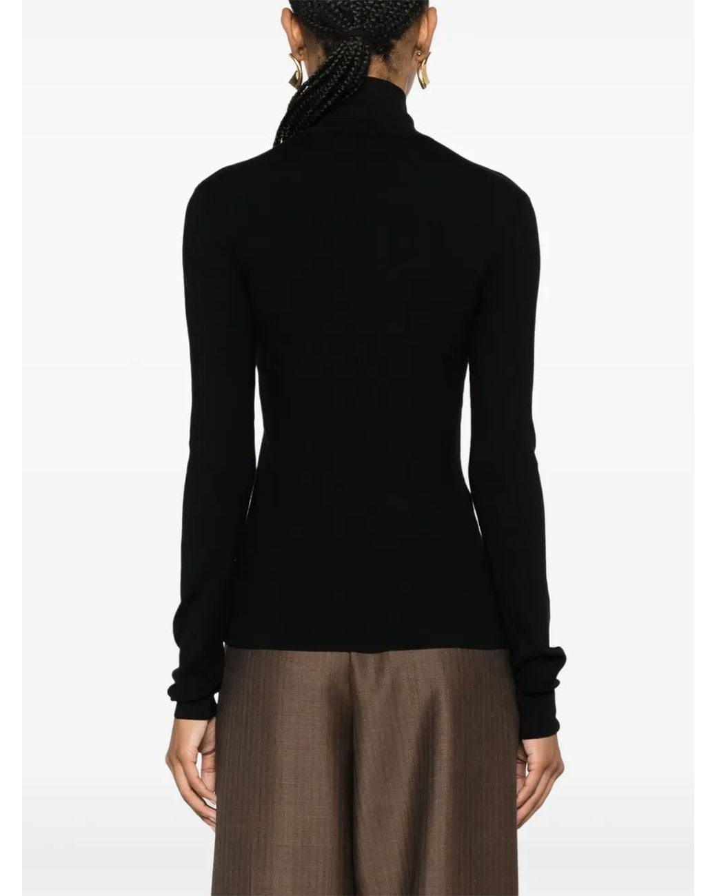 Pull À Col Roulé Joseph en coloris Black